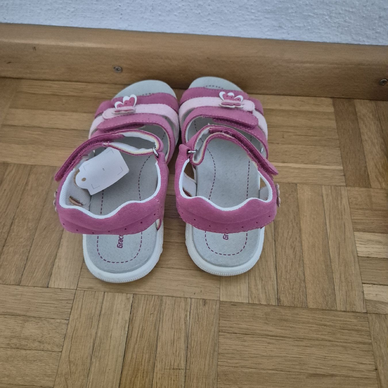 Graceland Scarpe per ragazze: Mädchen Sandalen pink Grösse 33 neu Leder – Nuovo (secondo la descrizione) da Münchenstein venduto da yes_l59n 1