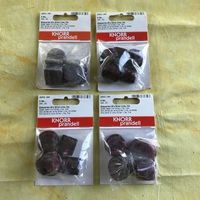 LOT GLASPERLEN-MIX SILVER LINE LILA