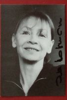 Jutta Hoffmann Autogramm signiert Fotopostkarte 10x15cm