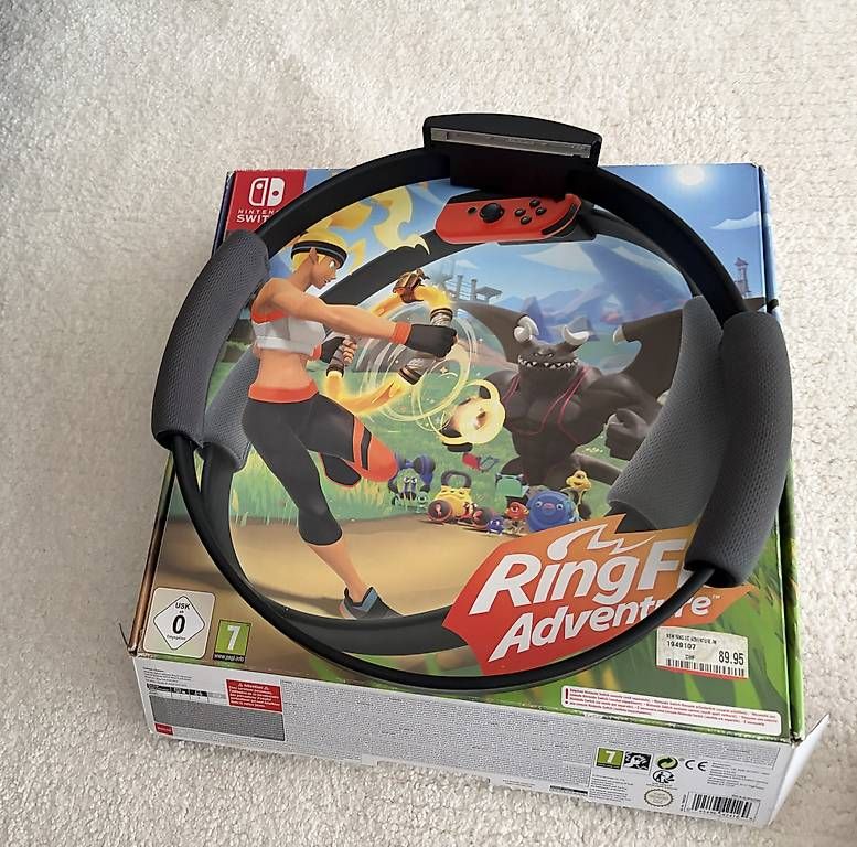 Spiele: Switch + Ring Fit + 10 Spiele – Gebraucht aus Kerns von 2-Z 2