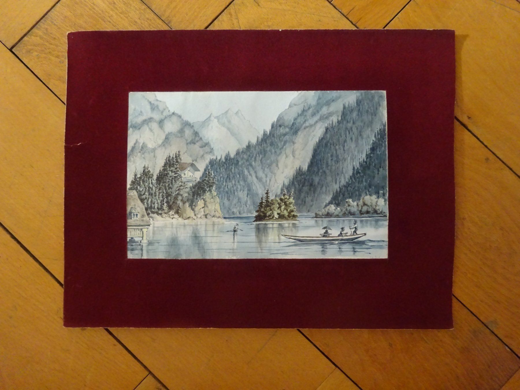 Dipinti: Königssee / 1885 – Usato da Esslingen venduto da eintagammeer