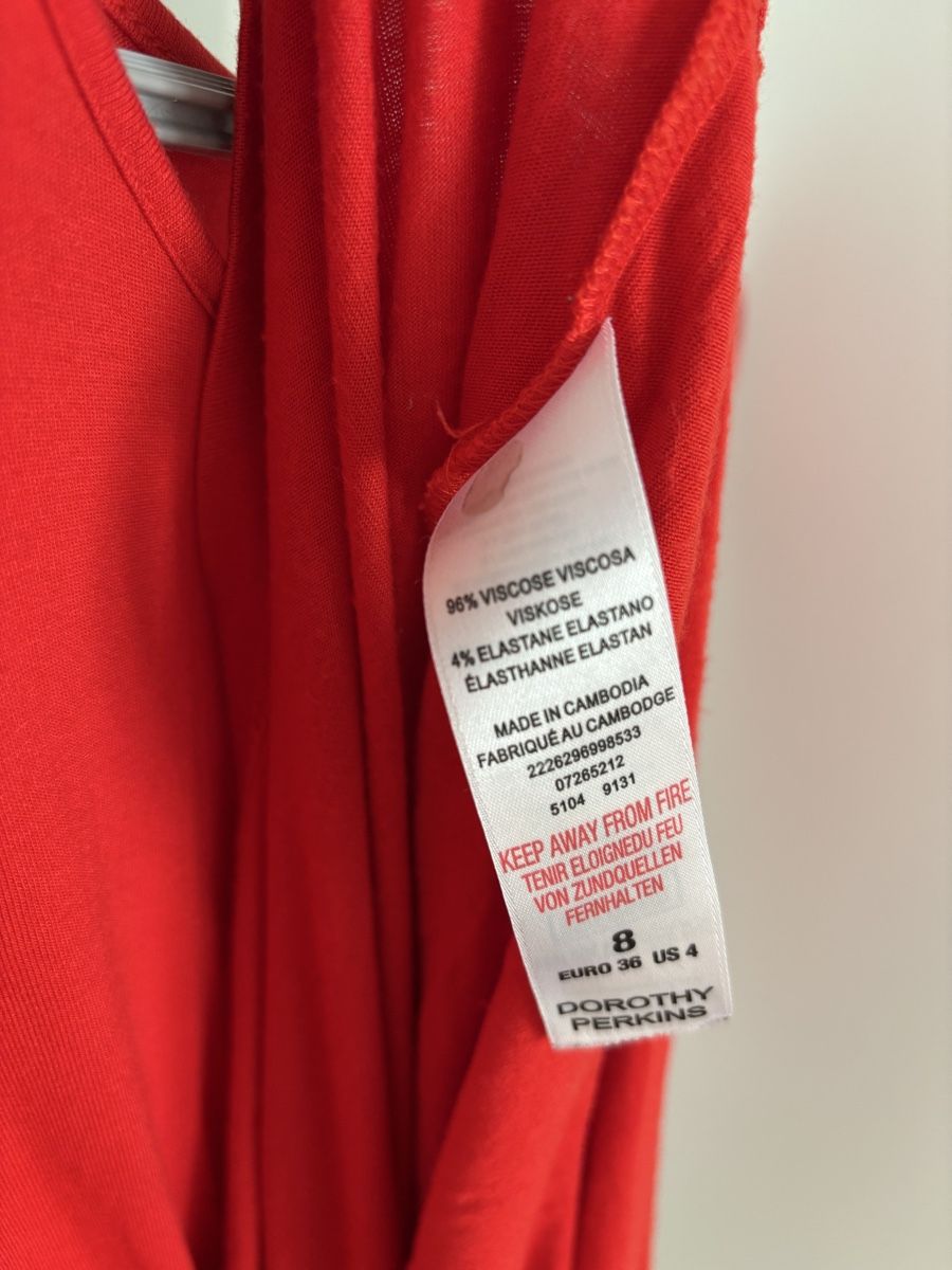 Dorothy Perkins Vestiti: Rotes Kleid Dorothy Perkins Gr. 36 – Usato da Luzern venduto da aloevira 3