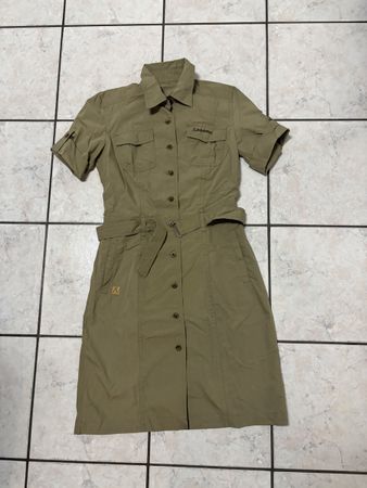 Schöffel Kleid, Khaki, Grösse 36, Sommerkleid