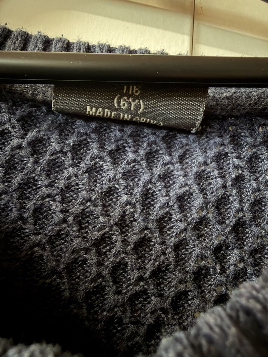 Vestes & Manteaux: Strickjacke blau Grösse 116 – D'occasion à Grabs par Shelly_87 1