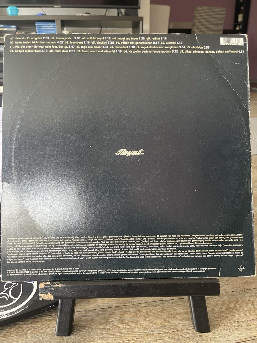 Dischi in vinile: Too Strong / Royal – Usato da Dagmersellen venduto da stonefinger 1