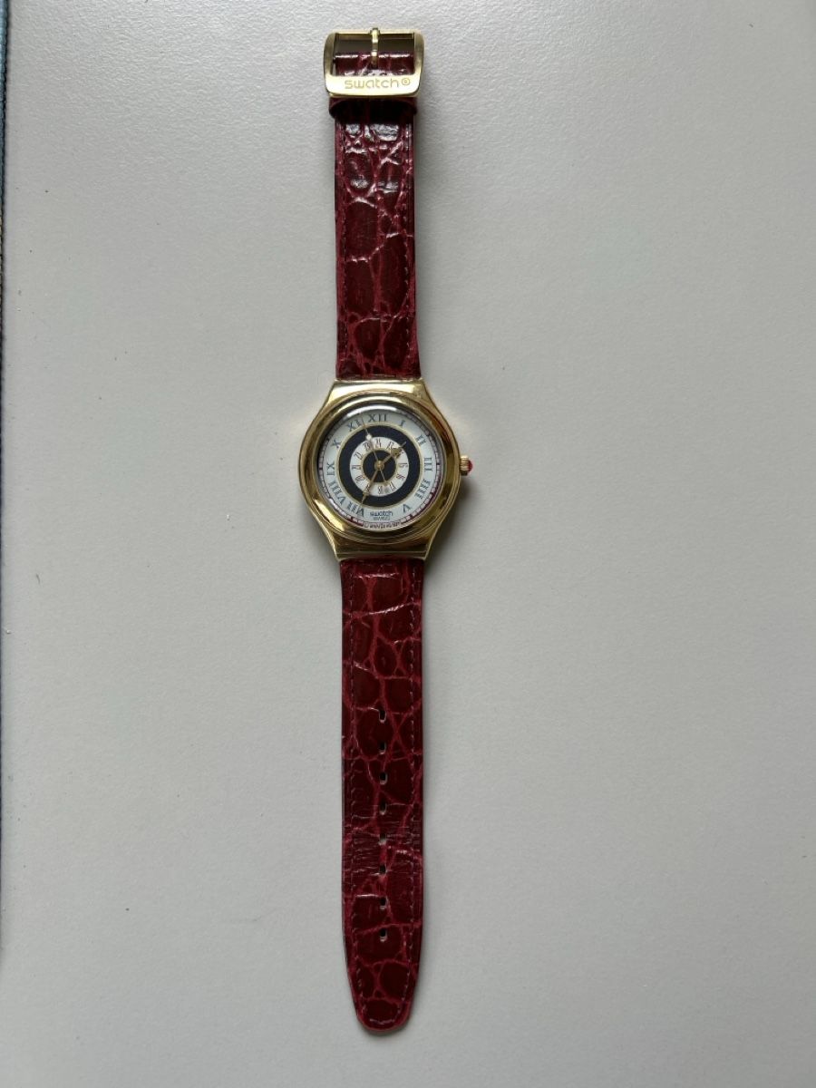 Swatch Orologi: Swatch Irony Big "Sangue Blu" (YGG102)  – Usato da Sattel venduto da usch6417 1