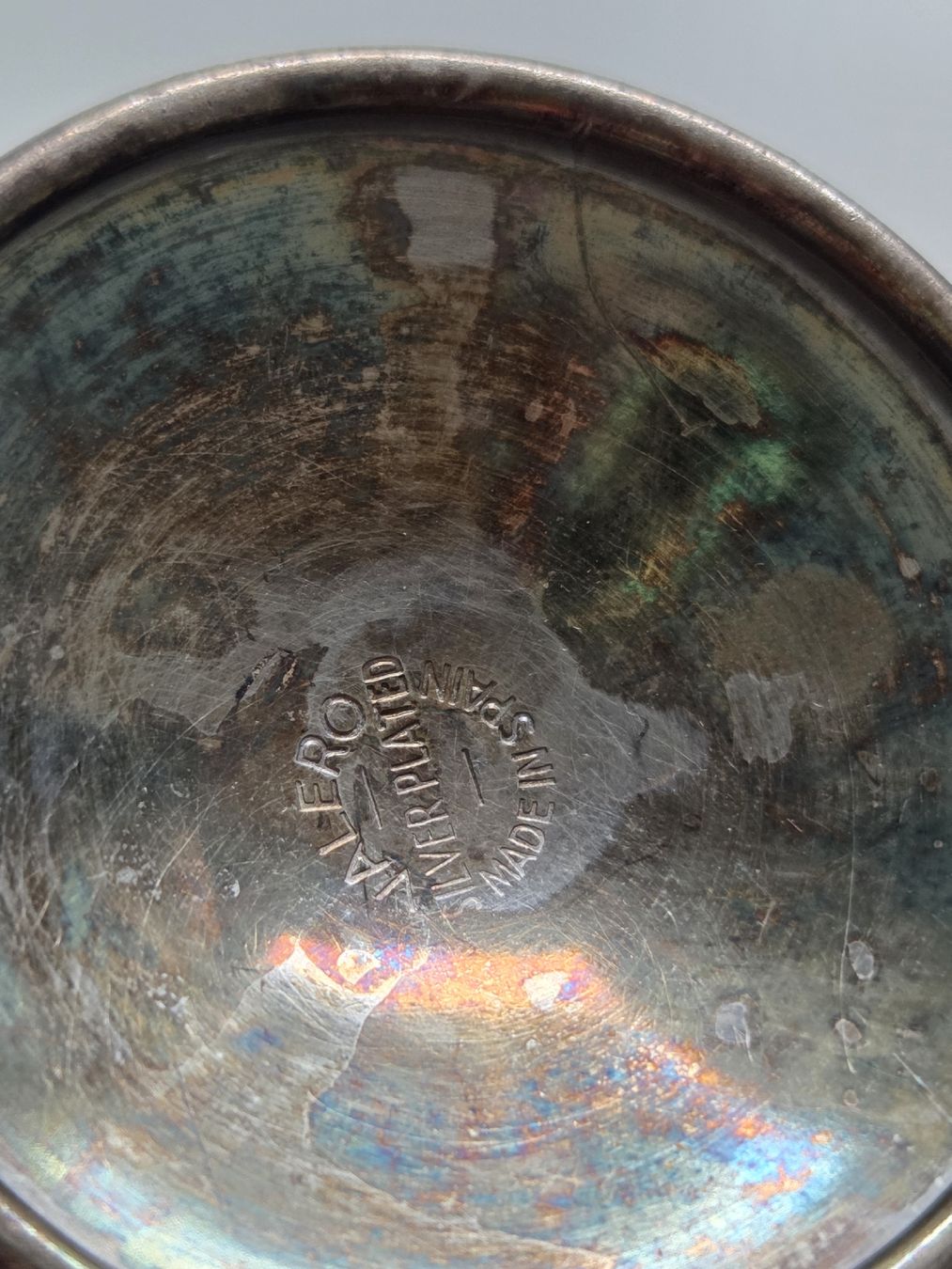 Bicchieri: Silver Plate Weinkelch – Usato da Altwis venduto da annapreisig 2
