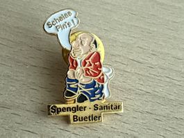 Pin  Scheiss Pin’s Spengler Sanitär Buetler