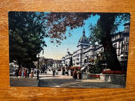 Alte Ansichtskarte von Interlaken (Höheweg) ungelaufen