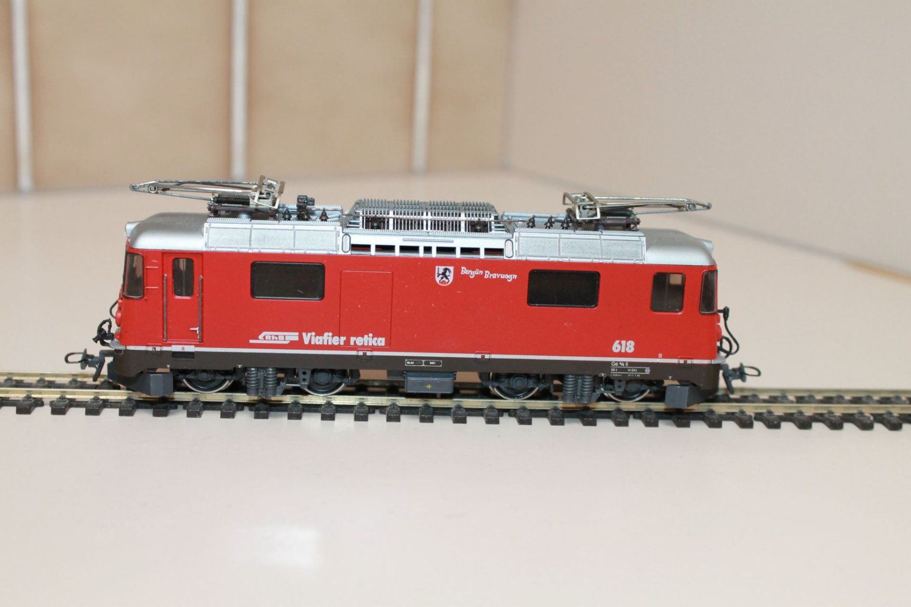 Bemo Modellini di ferrovie: Bemo Ge4/4II – Usato da Birmensdorf ZH venduto da Buhwil18