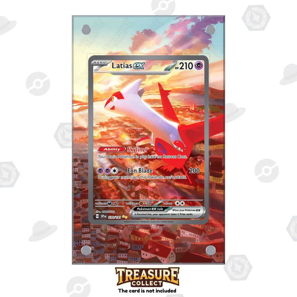 Pokémon Carte collezionabili: Latias ex 239/191 - Pokémon Extended Artwork Display Case – Nuovo e nell'imballaggio originale da Canobbio venduto da TreasureCollect