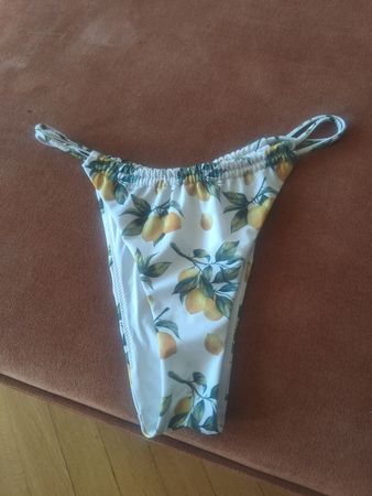 Bikinihose Damen Grösse S Zitronenmuster 