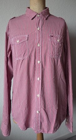 Tommy Hilfiger Hemd, rot/weiss kariert