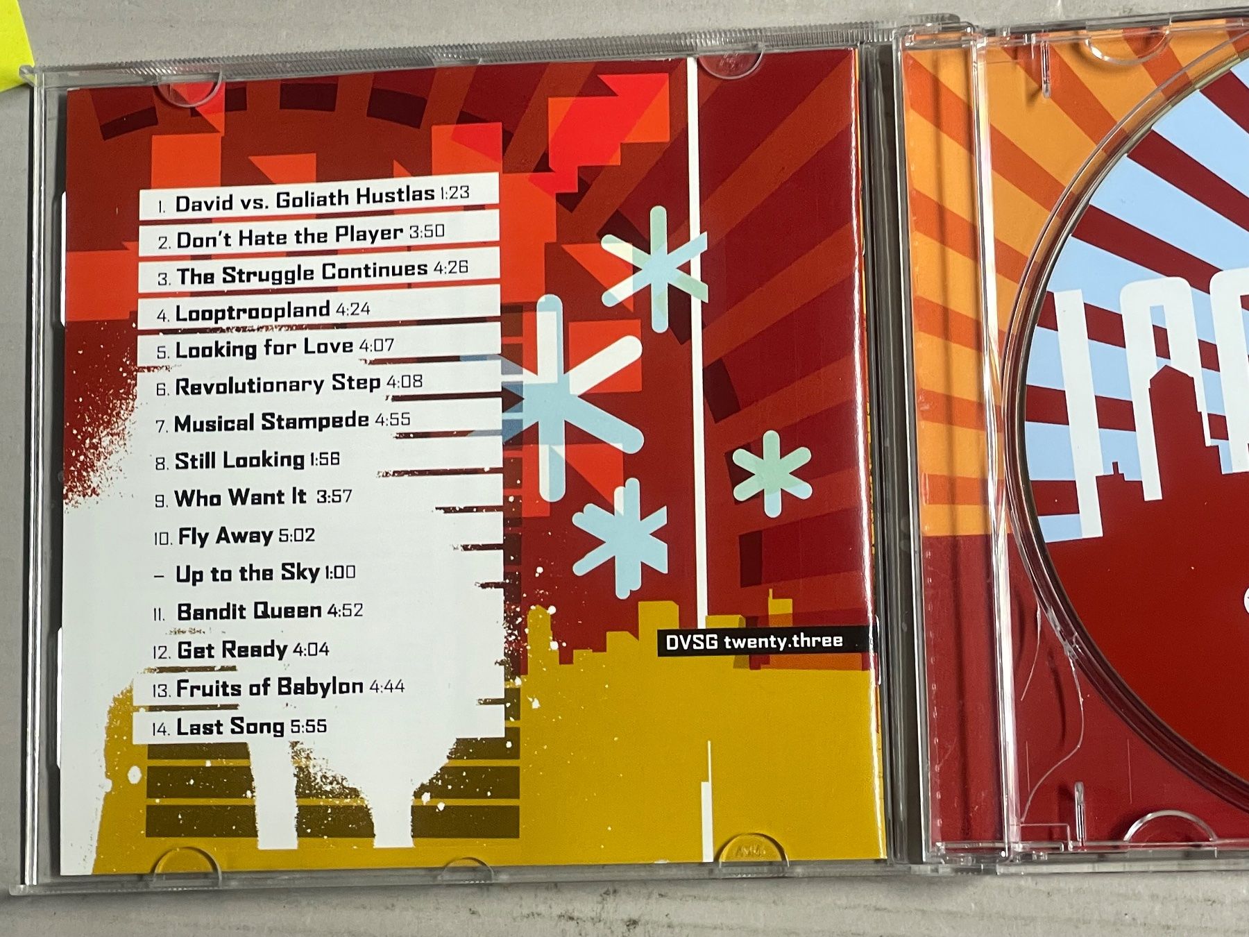CD: Looptroop - The Struggle Continues - Conscious Rap - Top – Usato da Muri b. Bern venduto da AdidasCollector 2
