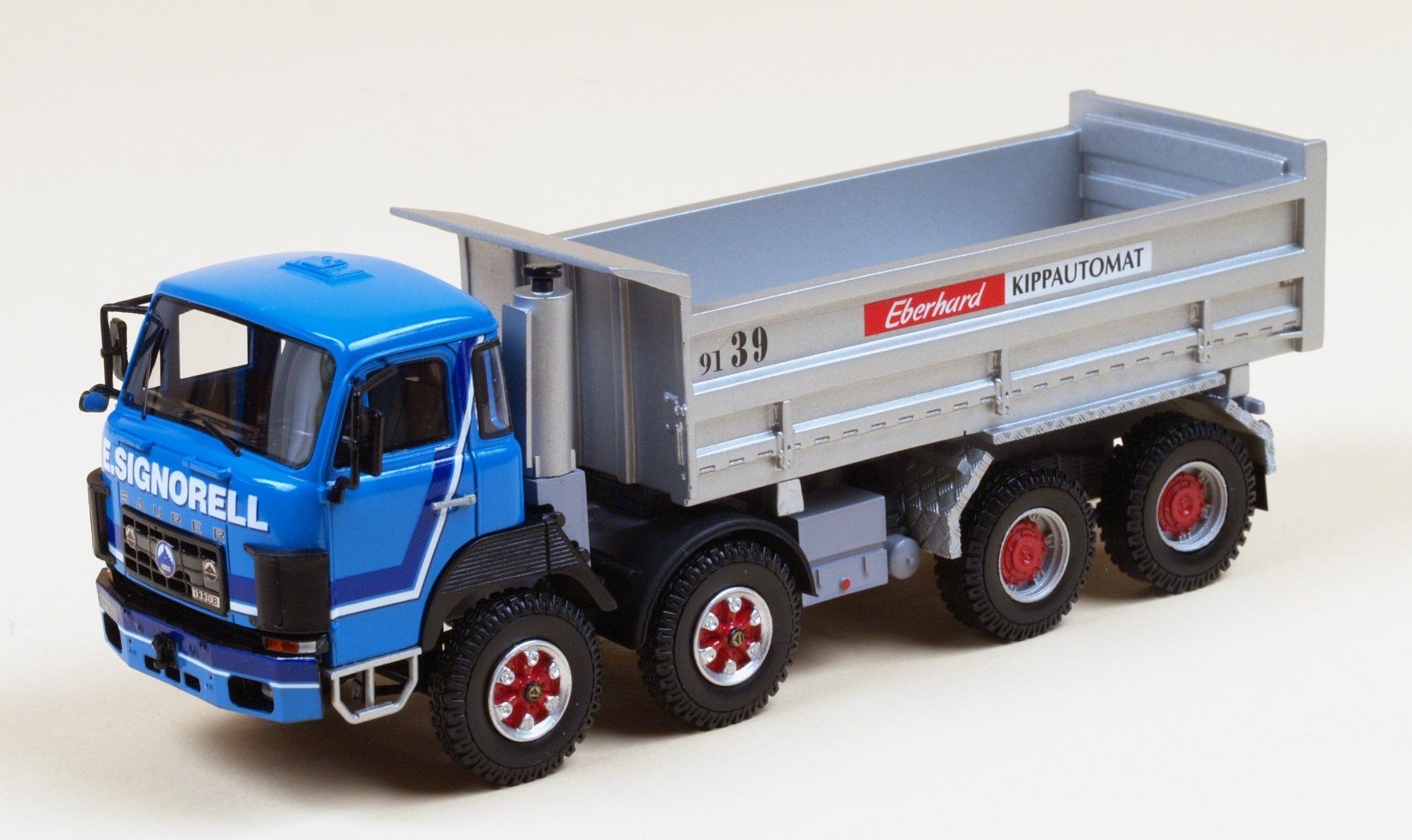 Saurer Modellini d'auto: 1:50 Saurer D330 4-A "Signorell" – Nuovo e nell'imballaggio originale da Affoltern am Albis venduto da Modellshop-8910