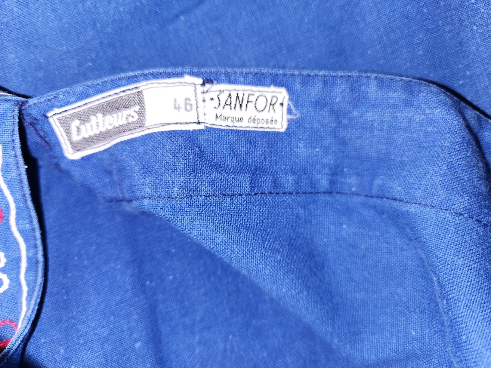 Camicette: Toggenburger Bluse Gr. 46, Blau  – Usato da Herisau venduto da bin_da 1