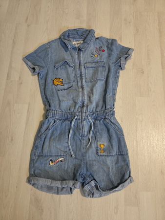 Mädchen-Harry Potter Jeans Overall, Gr. 152