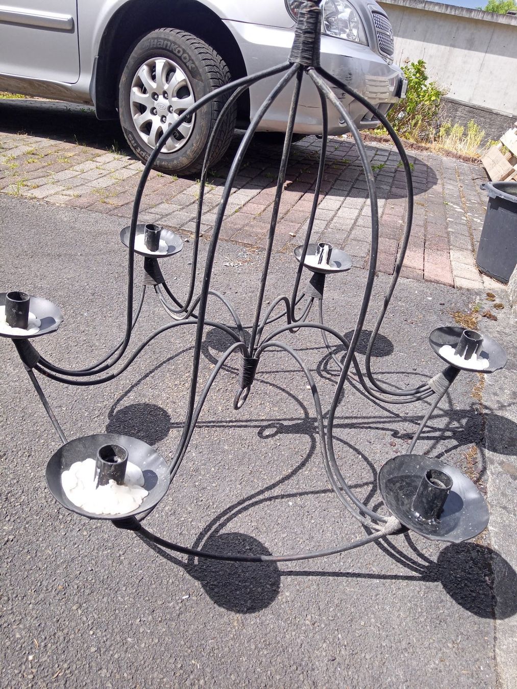 Lampadari & plafoniere: Kerzen-Kronleuchter – Usato da Neukirch (Egnach) venduto da Hugo47 1