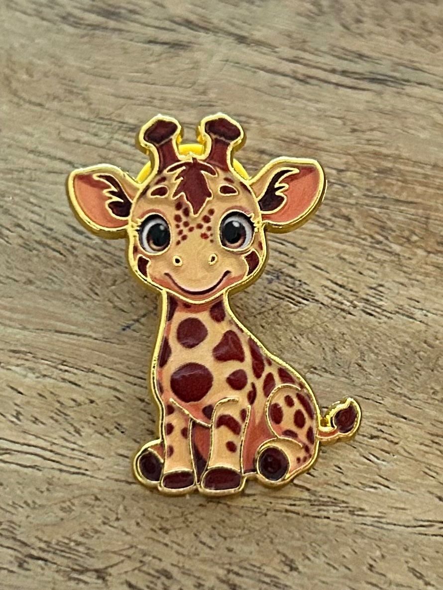 Plaketten & Abzeichen: Pin Giraffe – Neu und originalverpackt aus Geneve von vane267