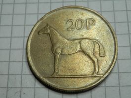 Irland  20 Pence, 1986