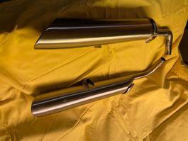 Triumph Auspuffanlage + Zubehör, Top Zustand!Neuwertig!