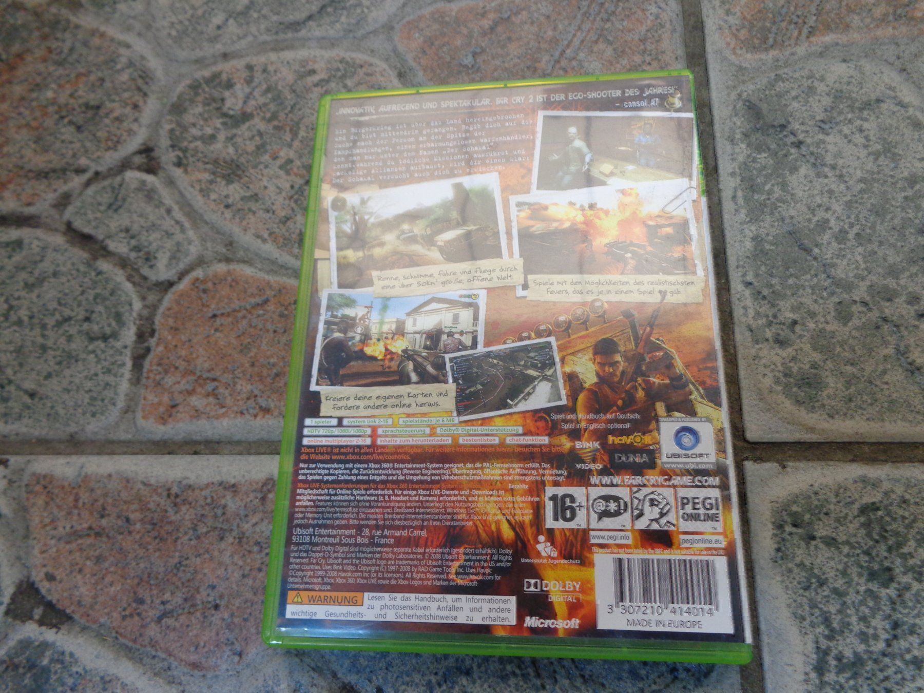 Giochi: Far Cry 2 XBOX 360 – Usato da Olten venduto da Disc-Ausverkauf 2