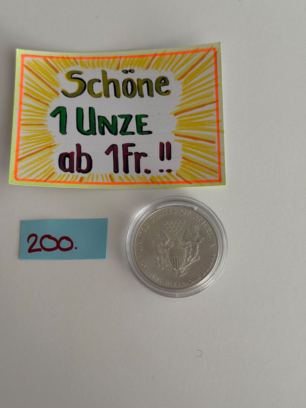 Alle Münzen: Schöne Unze 2008 – Gebraucht aus Engi von kasi09 1