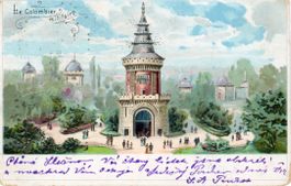 Le Colombier  NE  militaire      en 1901