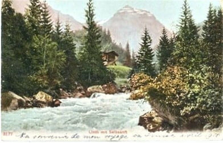 Cartes postales: Linth mit Selbsanft – D'occasion à Ottikon b.Kemptth. par Neptun1974