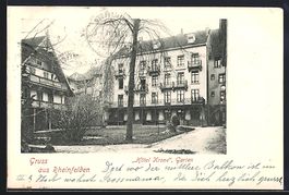 AK Rheinfelden, Hotel Krone, Garten