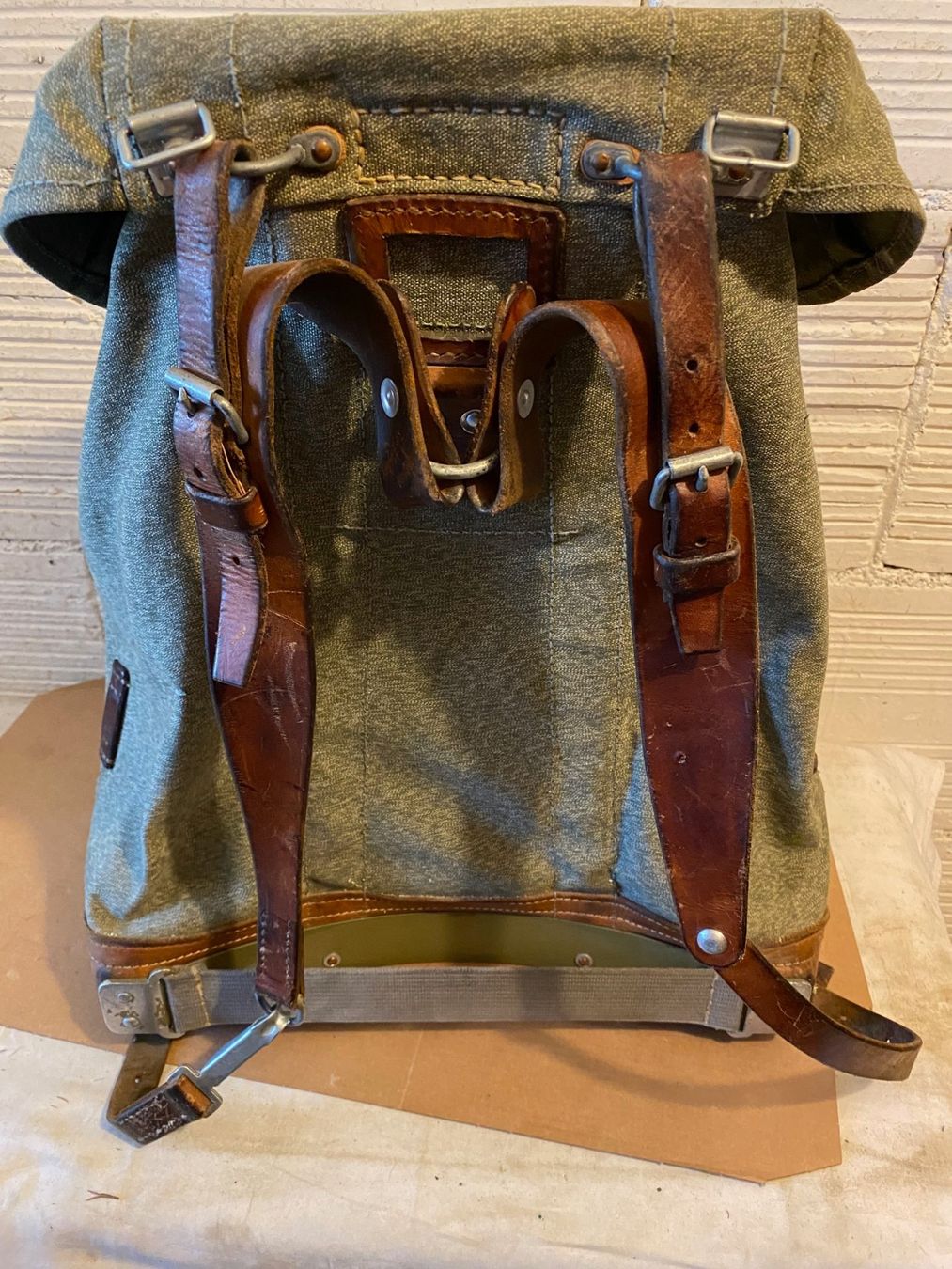 Schweizer Armee Rucksäcke: MILITÄR RUCKSACK  1964  CH ARMEE – Gebraucht aus Chur von silbermon 4