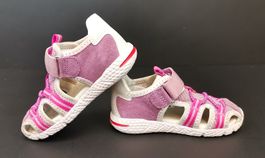 ELEFANTEN Sandalen weiss / pink / violett Gr. 22