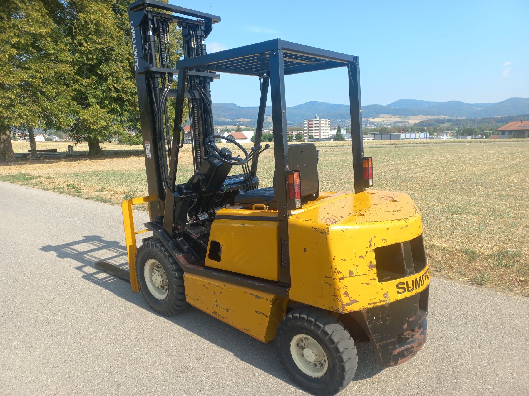Diesel Carrelli elevatori e a forche: Dieselstapler Sumitomo Yale 2,5T Stapler mit Seitenschieber – Usato da Dulliken venduto da Classiclerch4657 2