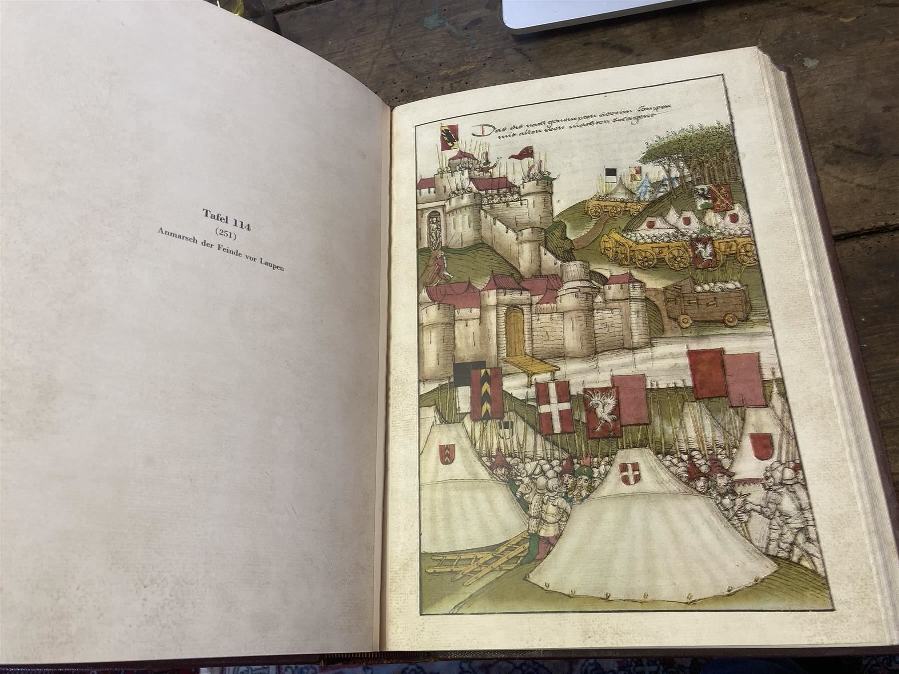 Libri: DIEBOLD-SCHILLING Spiezer Bilder Chronik – Usato da Bern venduto da Jwpm66 5