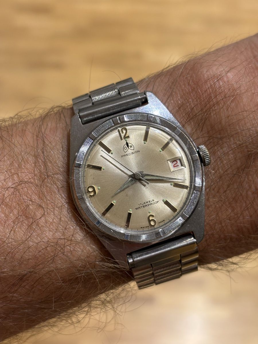 Orologi: Ollech & Wajs Precision Vintage Watch – Usato da Le Grand-Saconnex venduto da Najabanton 1