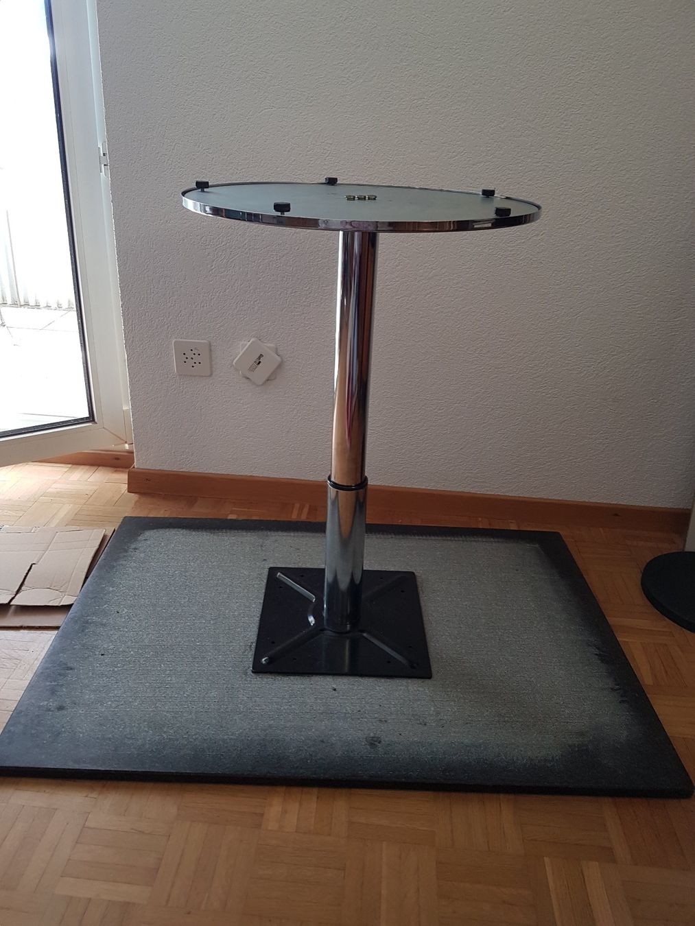 Tavoli: Granittisch 100x70x77 Chromstahlfuss – Usato da Wallisellen venduto da Swissline11 2