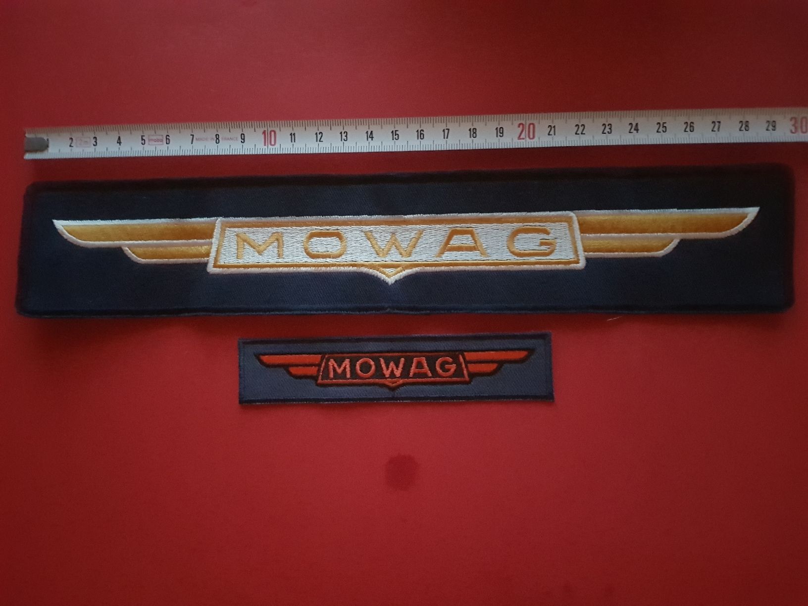 Mowag Insignes: MOWAG Aufnäher – Neuf avec emballage d'origine à Altnau par samira41 2