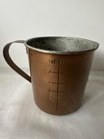Antike Kupfer Masskanne MAGGI, 1/2 Liter, Vintage Top!