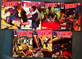 Phantom 22-25 und Phantom Spezial 7-9 - Comics - 7 Hefte