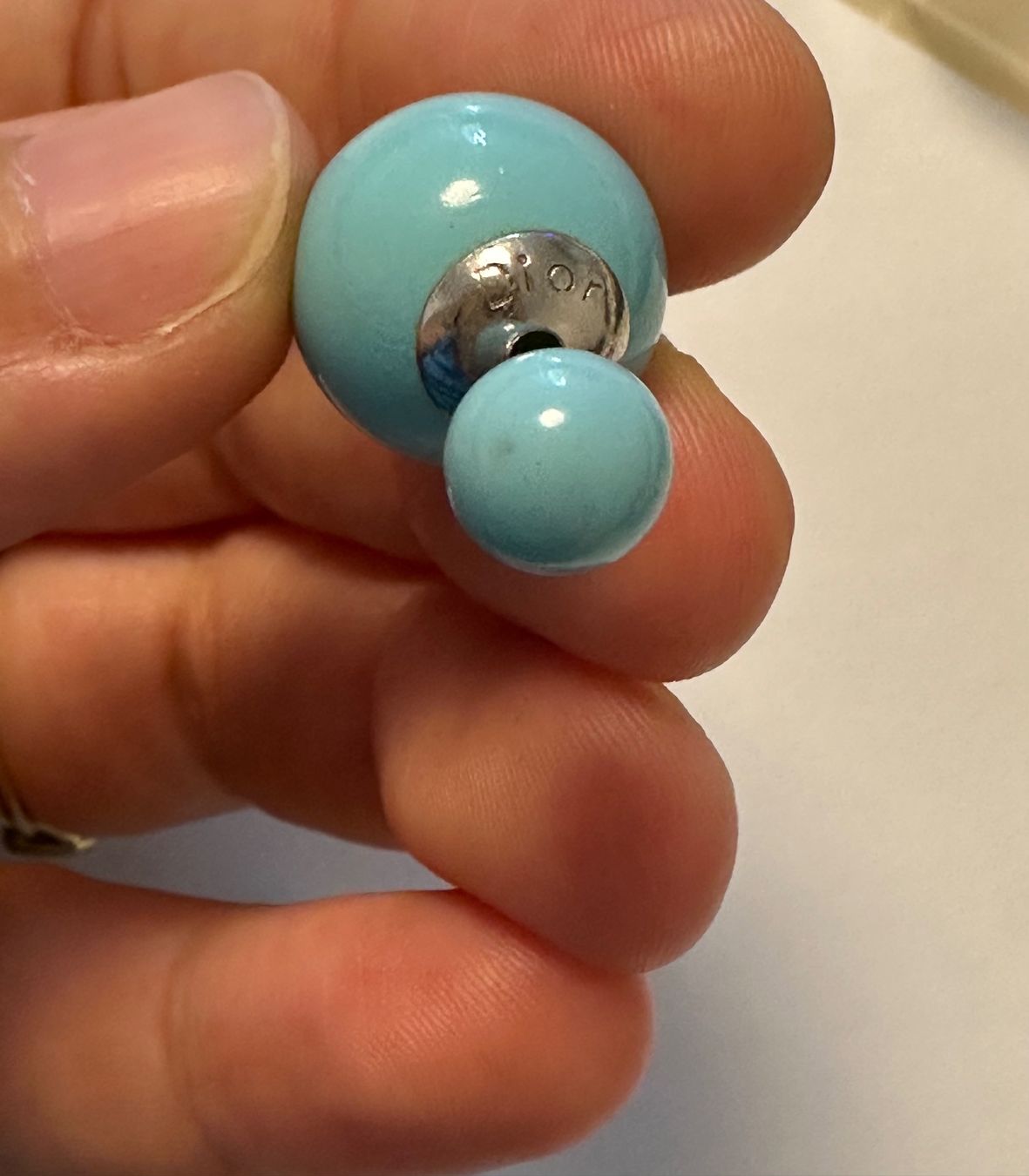 Dior Boucles d'oreille: Boucles d'oreilles Dior et argent 925, – D'occasion à Montreux par luc_w7cx 2