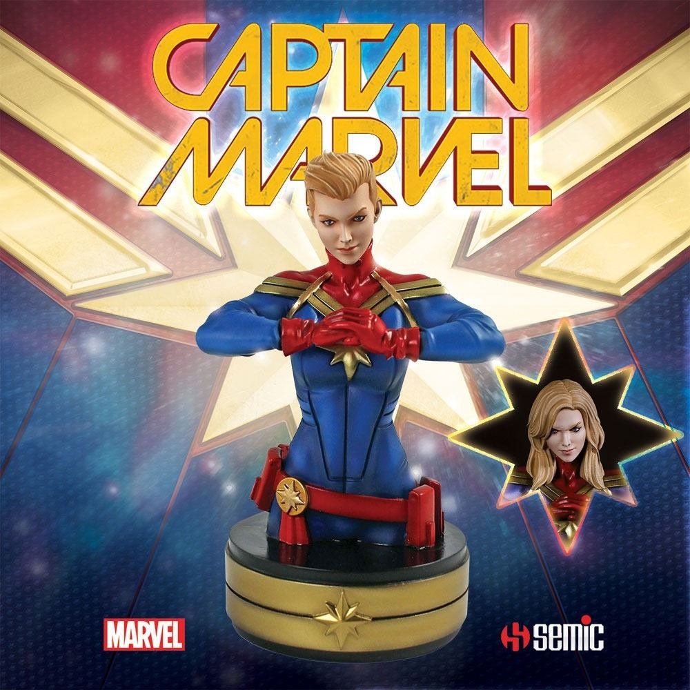 Figuren: Captain Marvel buste Captain Marvel 20 cm – Neu und originalverpackt aus St-Imier von ATTAKSHOP
