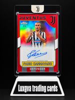 Topps chrome Juventus Fabio Cannavaro auto /5