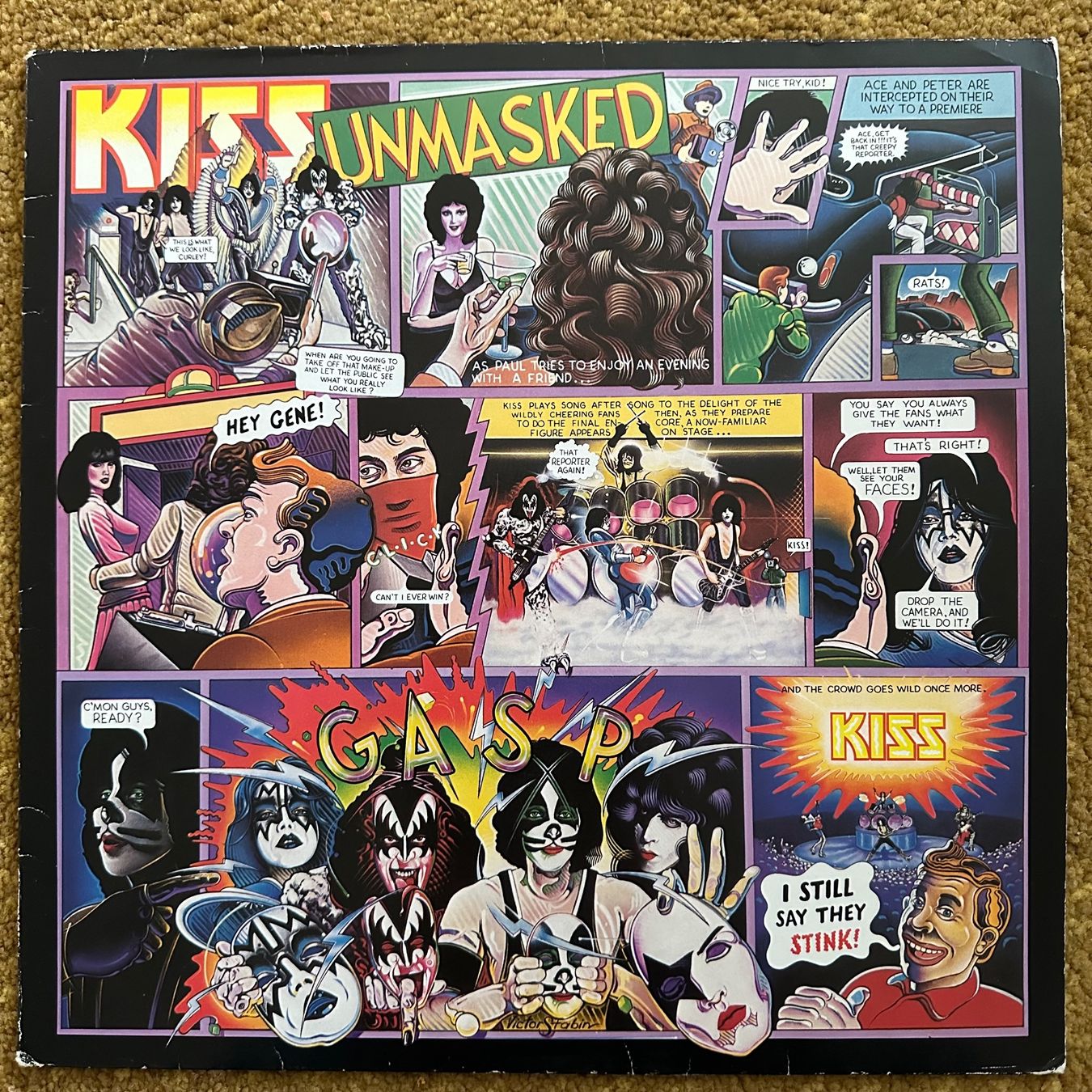 Dischi in vinile: LP - Kiss - Unmasked – Usato da Breganzona venduto da Onairda75