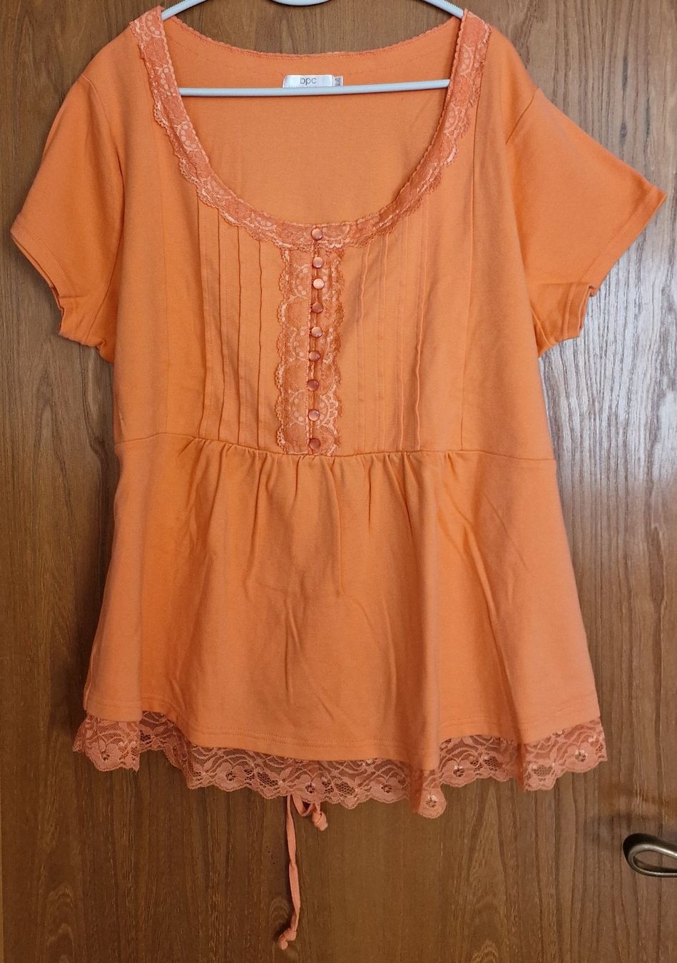 Tuniche: BPC Tunika Orange Spitze Gr. 52/54 Sommer – Usato da Haslen GL venduto da ricarono