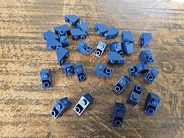 lego 3665 lot de 30 pièces Dark Blue Slope, Inverted