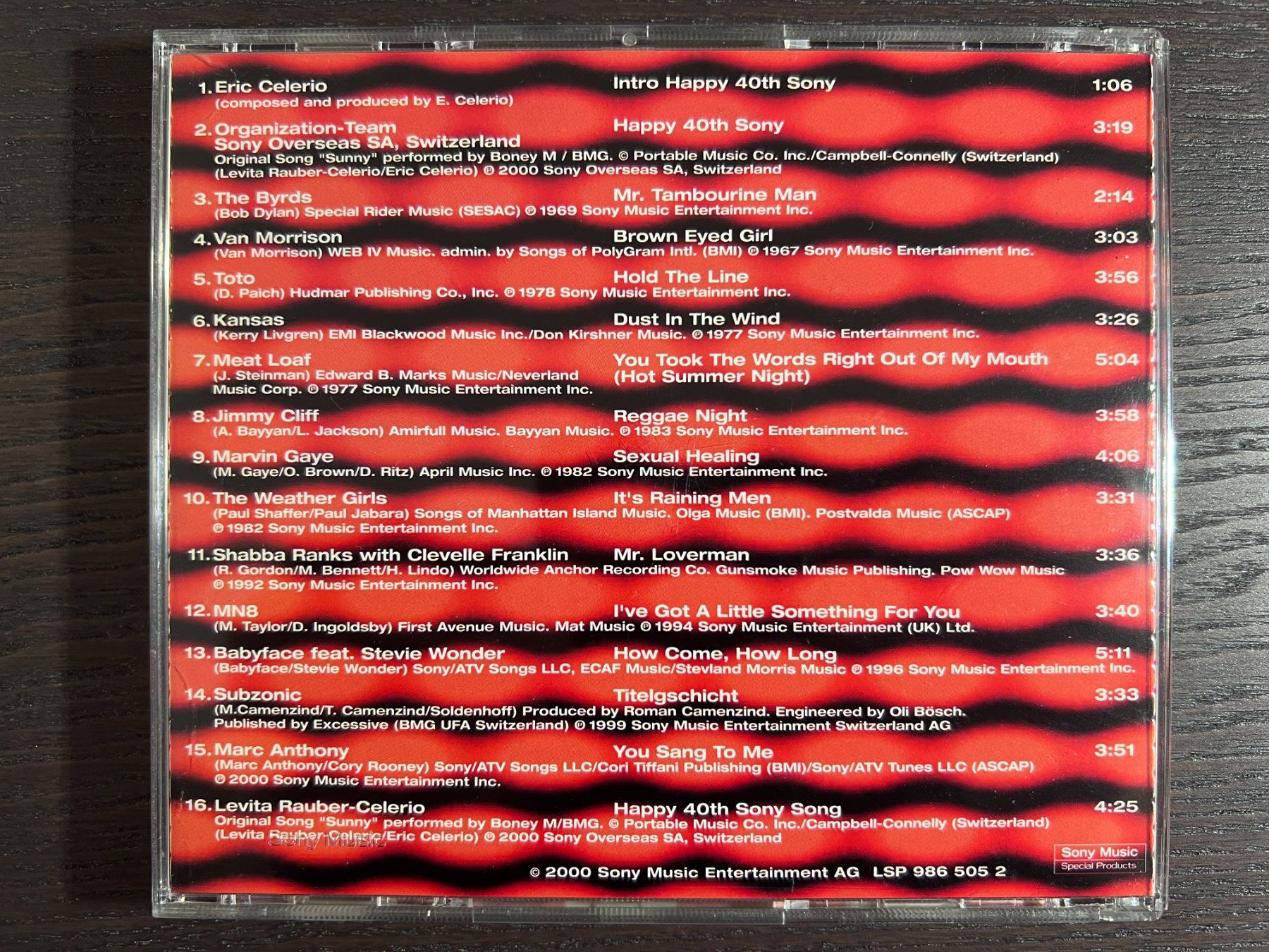 CDs: Happy 40th Sony - Musik – Gebraucht aus Zürich von MusikFreunde 1