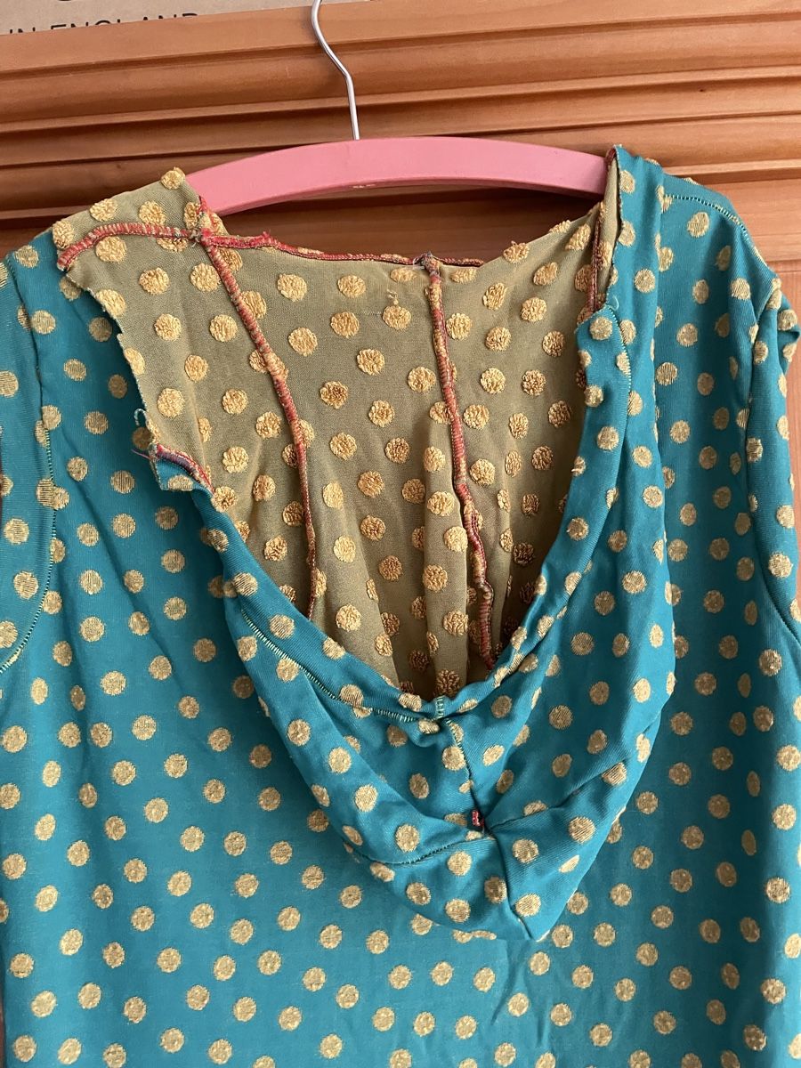 Robes: Boycotlettes Kleid türkis mit gelben Punkten Grösse M – D'occasion à Bern par brup 2