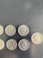 Pièces 5 centimes Confédération Suisse 1910-1962