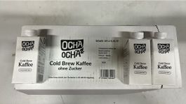 Ocha Cold Brew Kaffee, zuckerfrei, 24 x 0.2l, MHD 03.02.2027