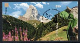 2025 Schweiz Crypto Stamp 6.0 CHLI Grün mit ET-Stempel